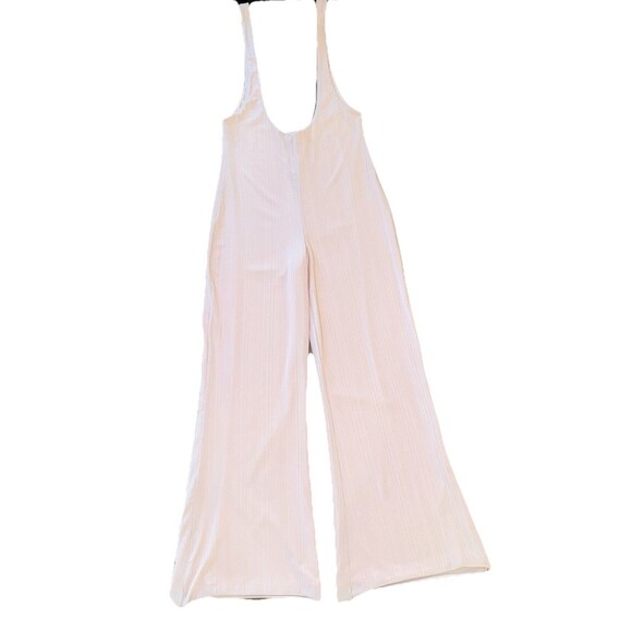 House of Harlow 1960 x REVOLVE Blush Pink Wide Leg Jumpsuit Womens Size M - Picture 5 of 11